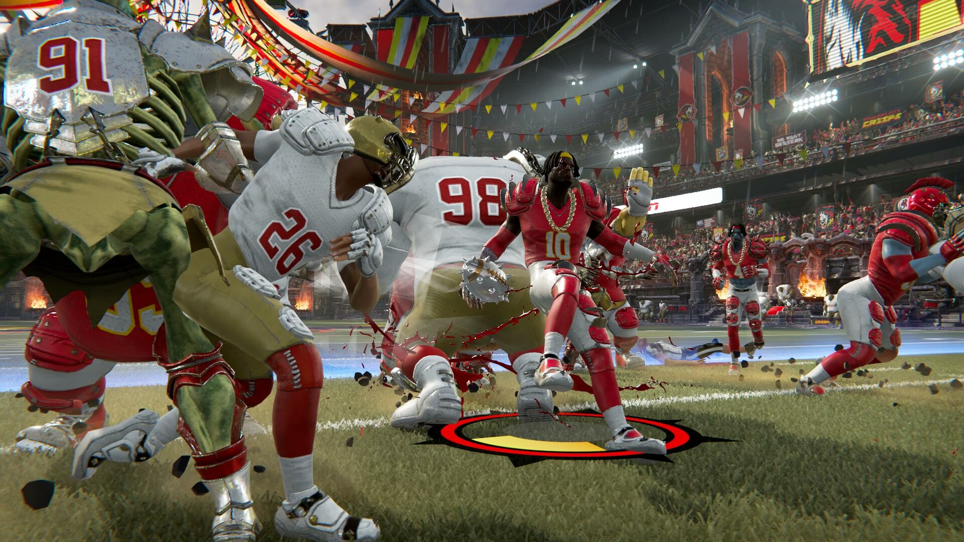 Скриншот: Mutant Football League 2