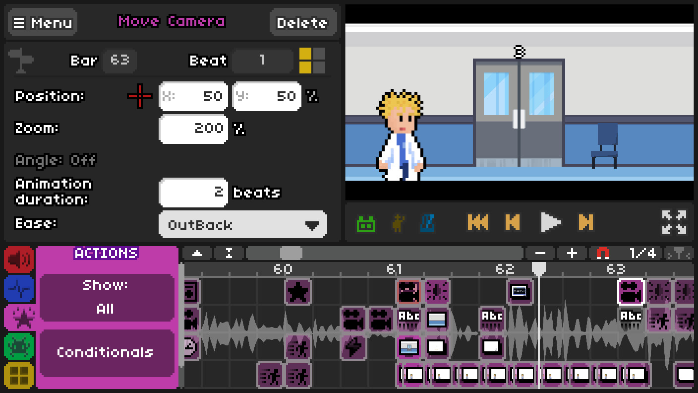Скриншот: Rhythm Doctor