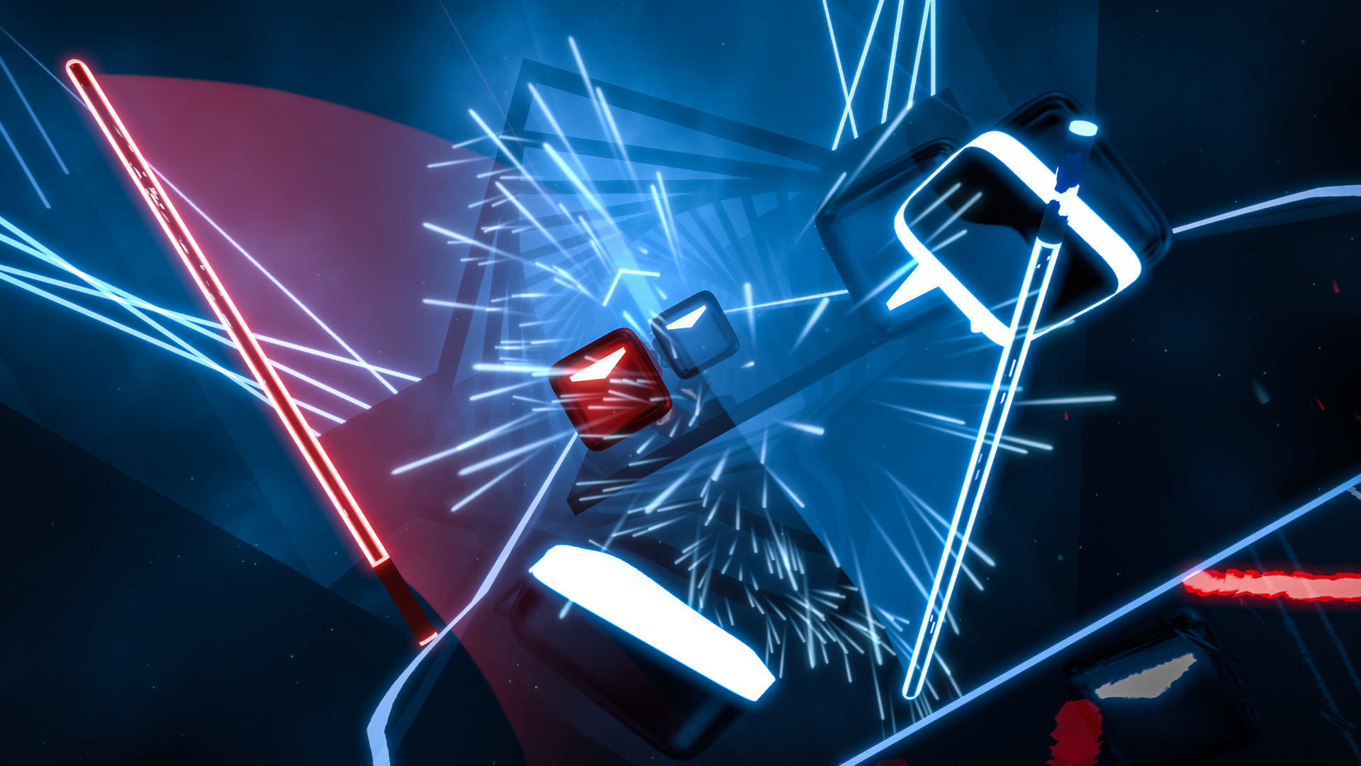 Скриншот: Beat Saber
