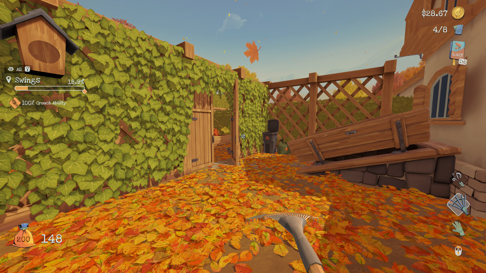 Скриншот: Leaf it Alone