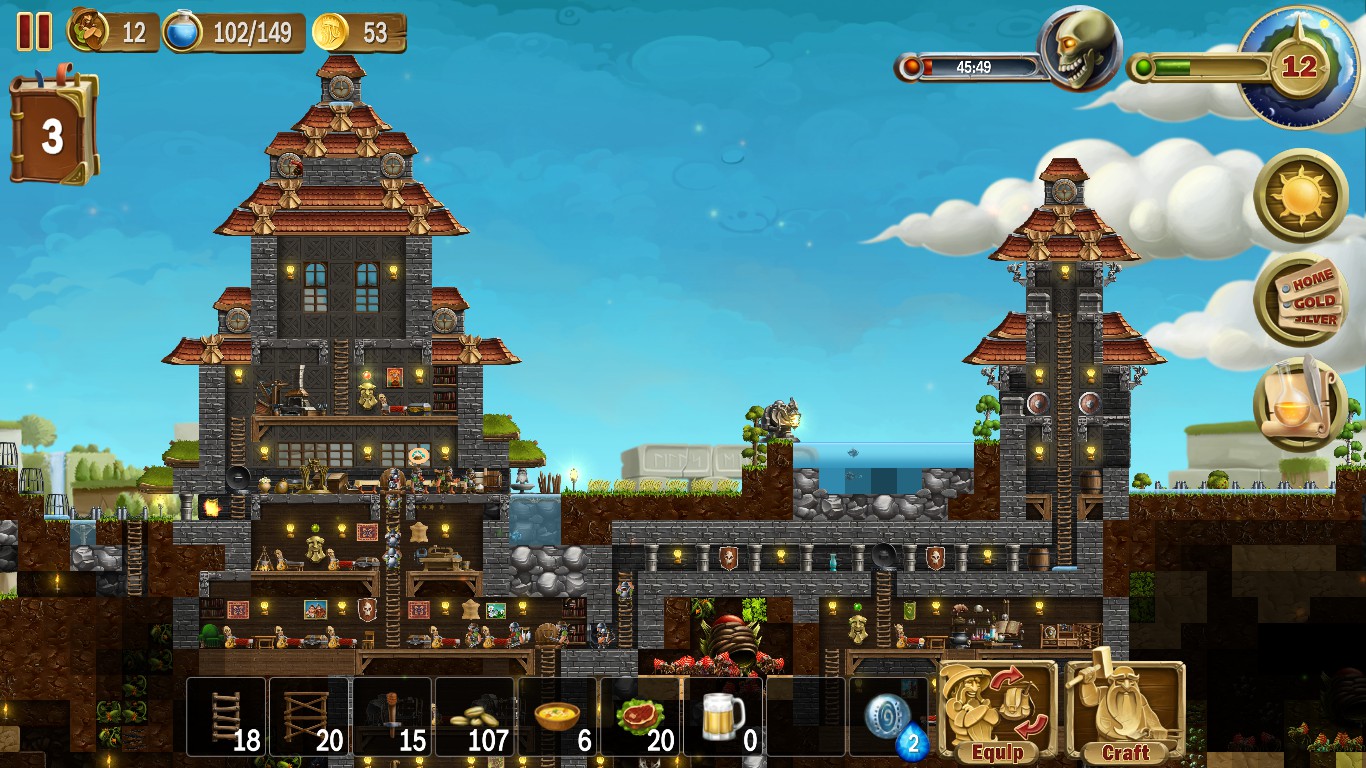 Скриншот: Craft The World
