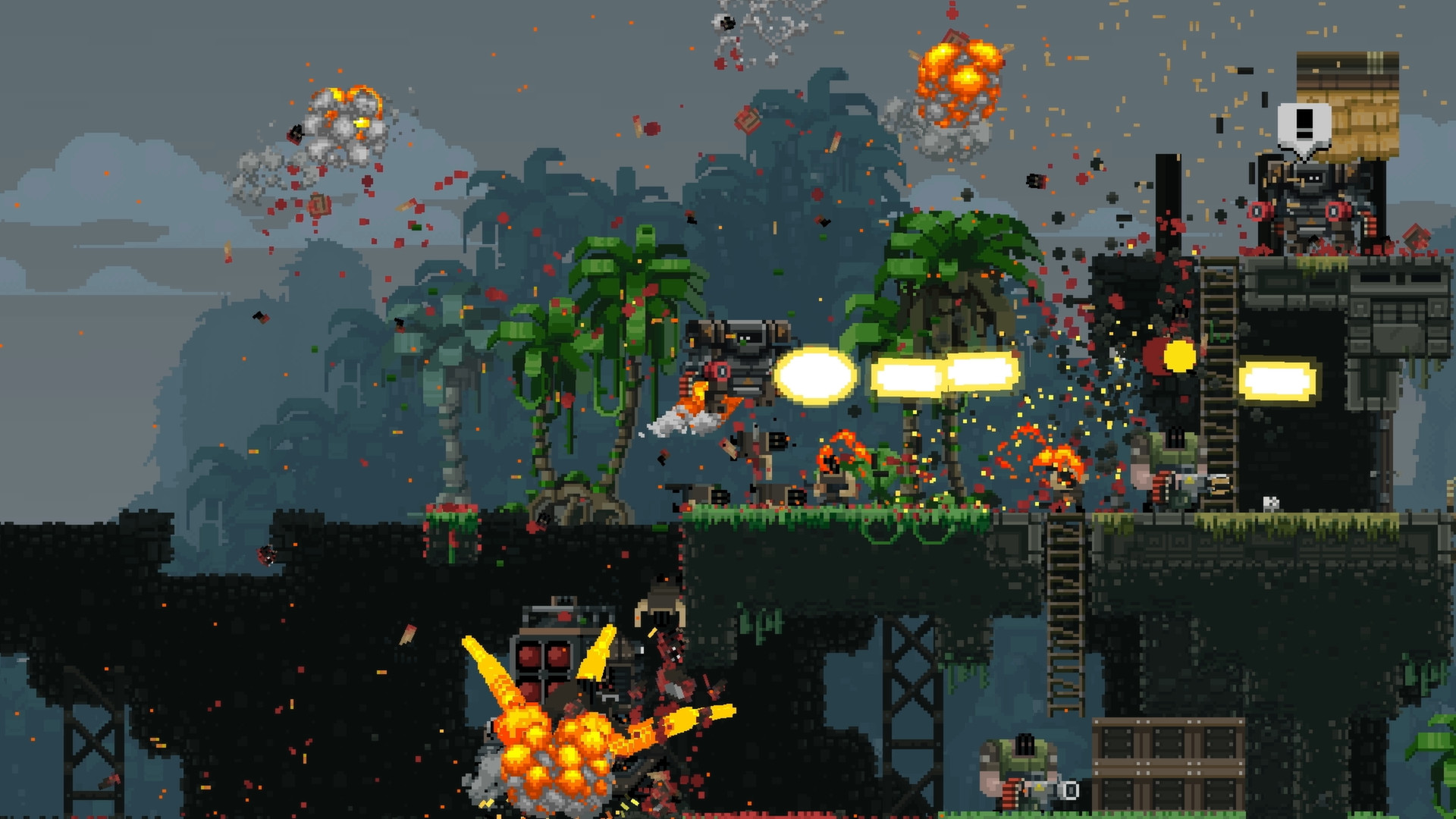 Скриншот: Broforce