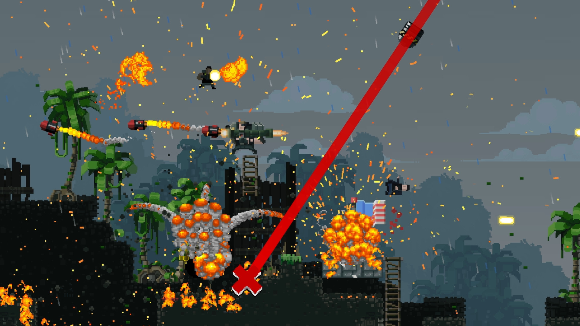 Скриншот: Broforce
