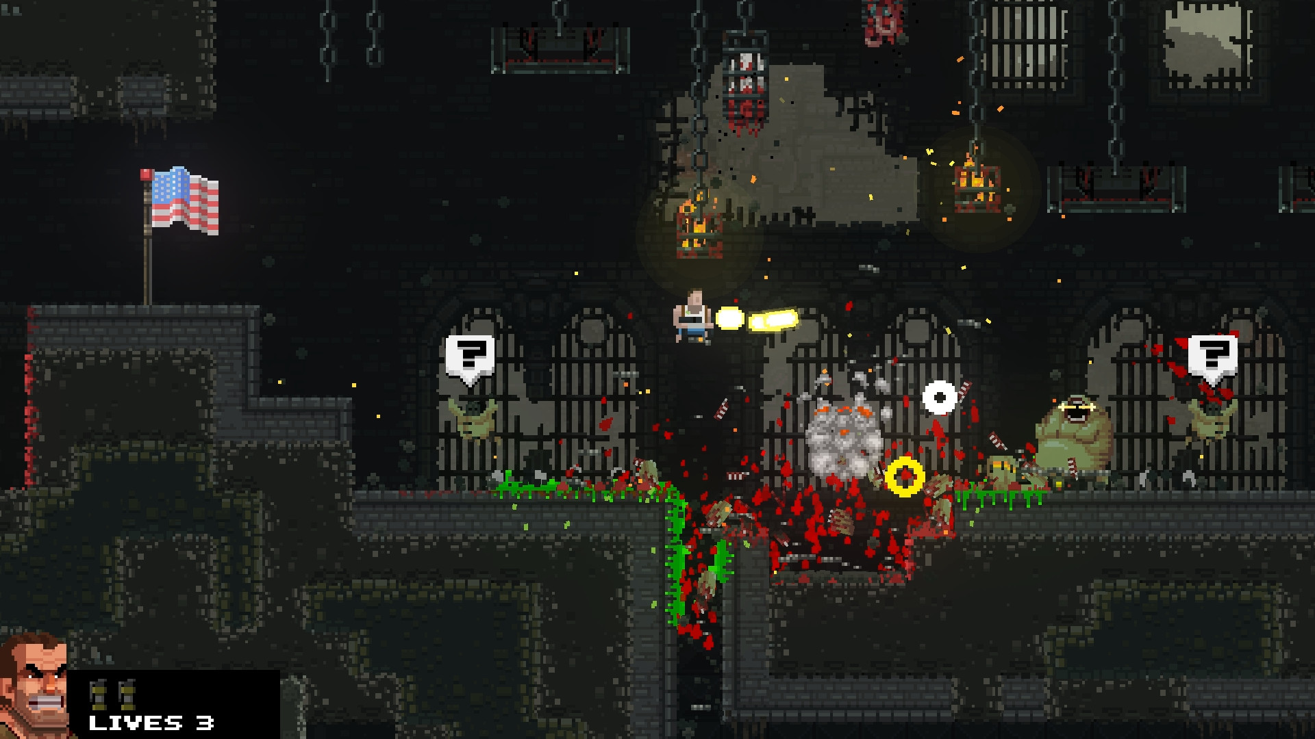 Скриншот: Broforce