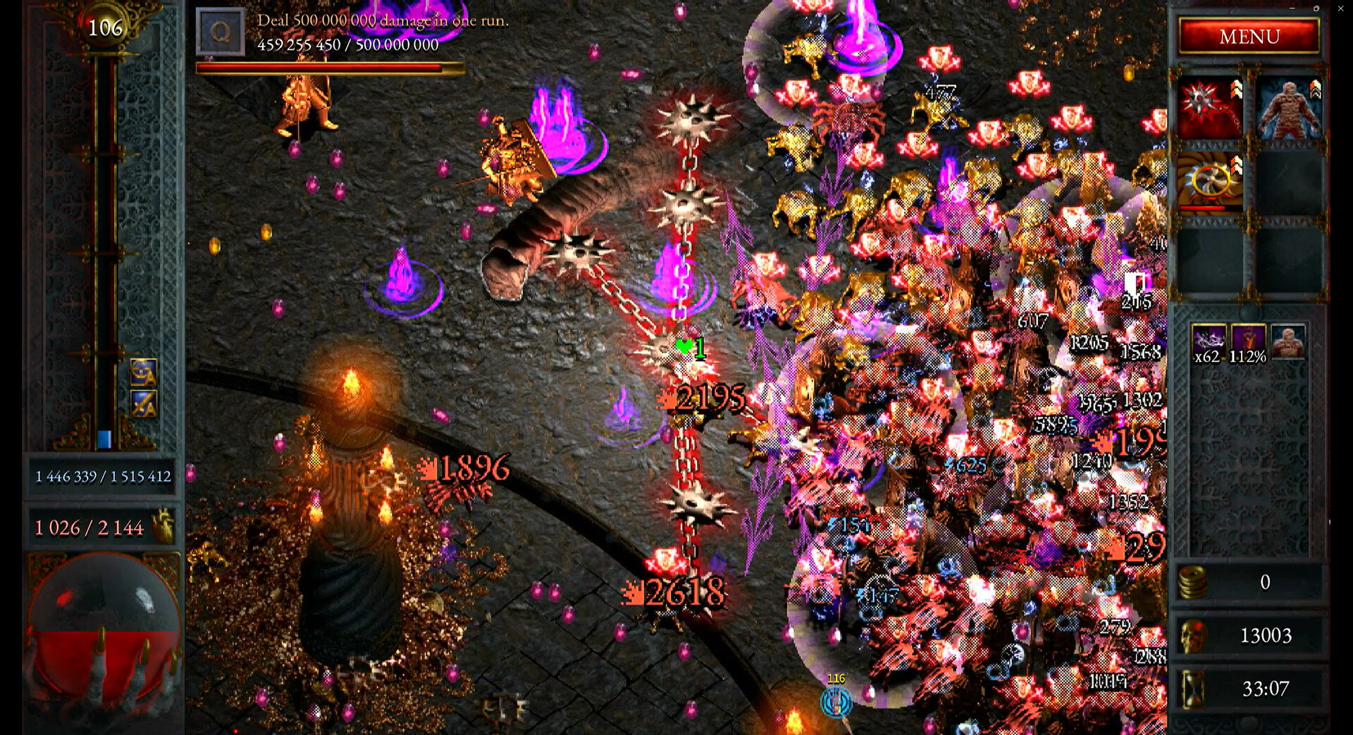 Скриншот: Halls of Torment