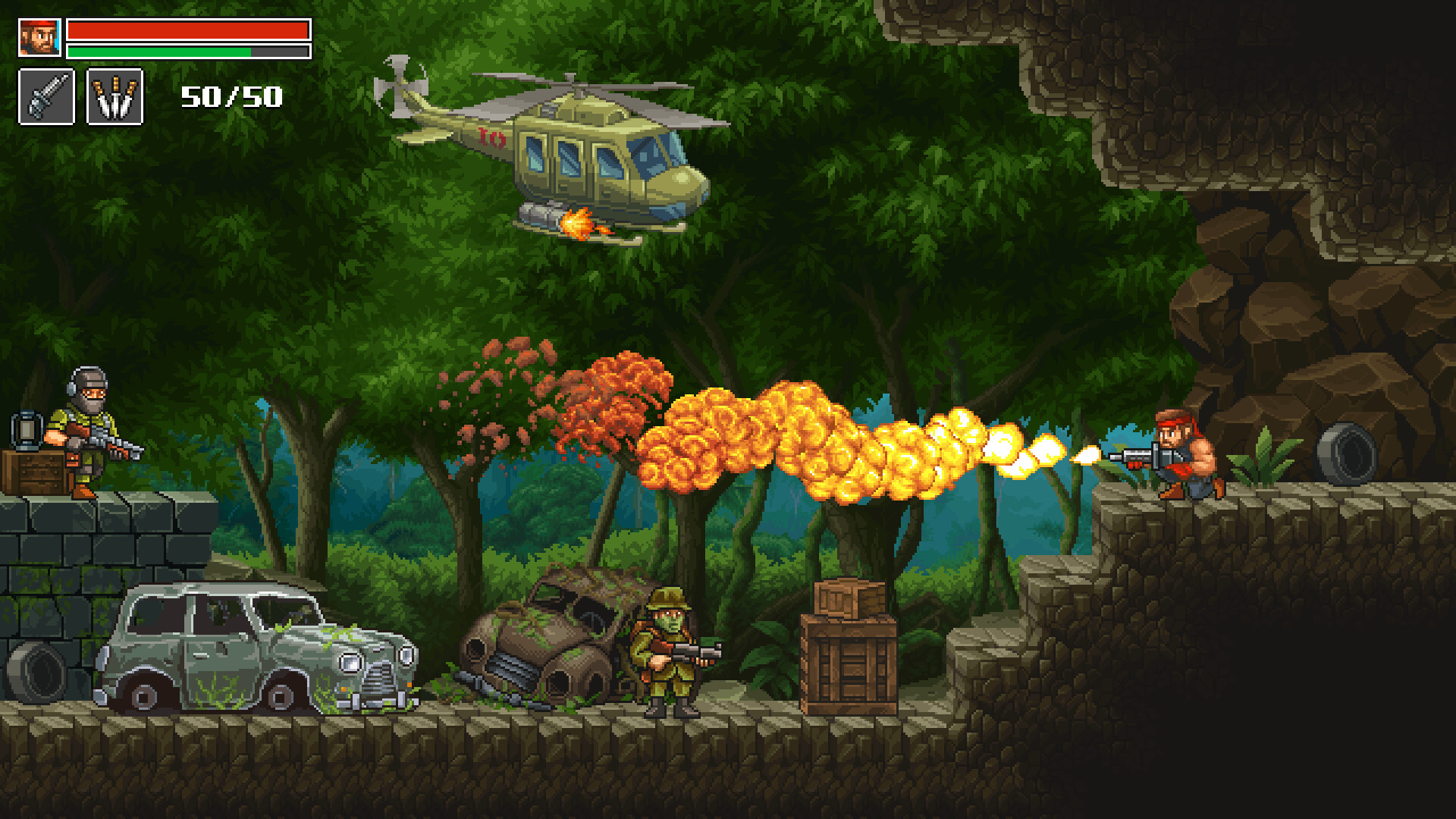 Скриншот: Guns of Fury