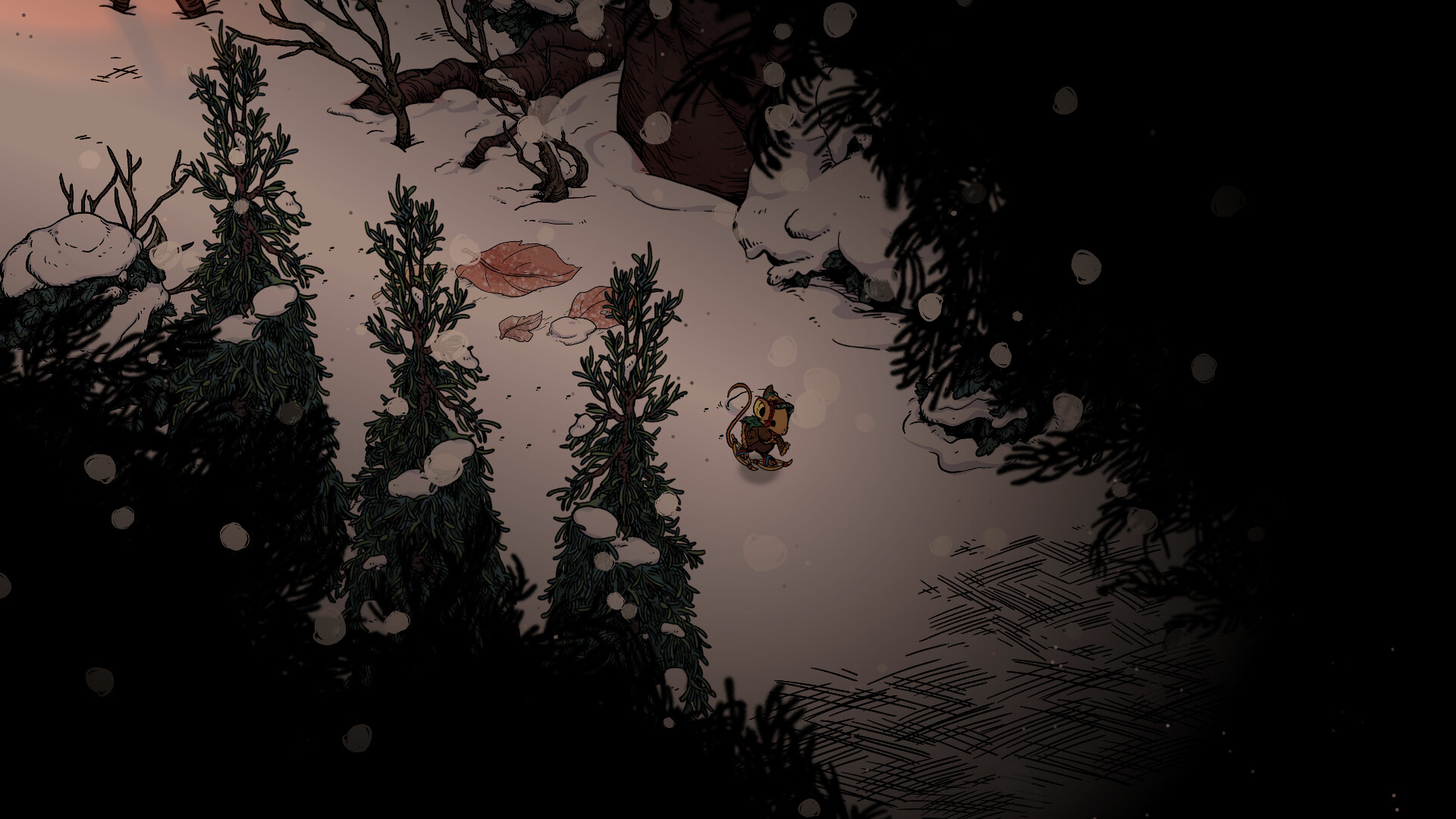 Скриншот: Winter Burrow