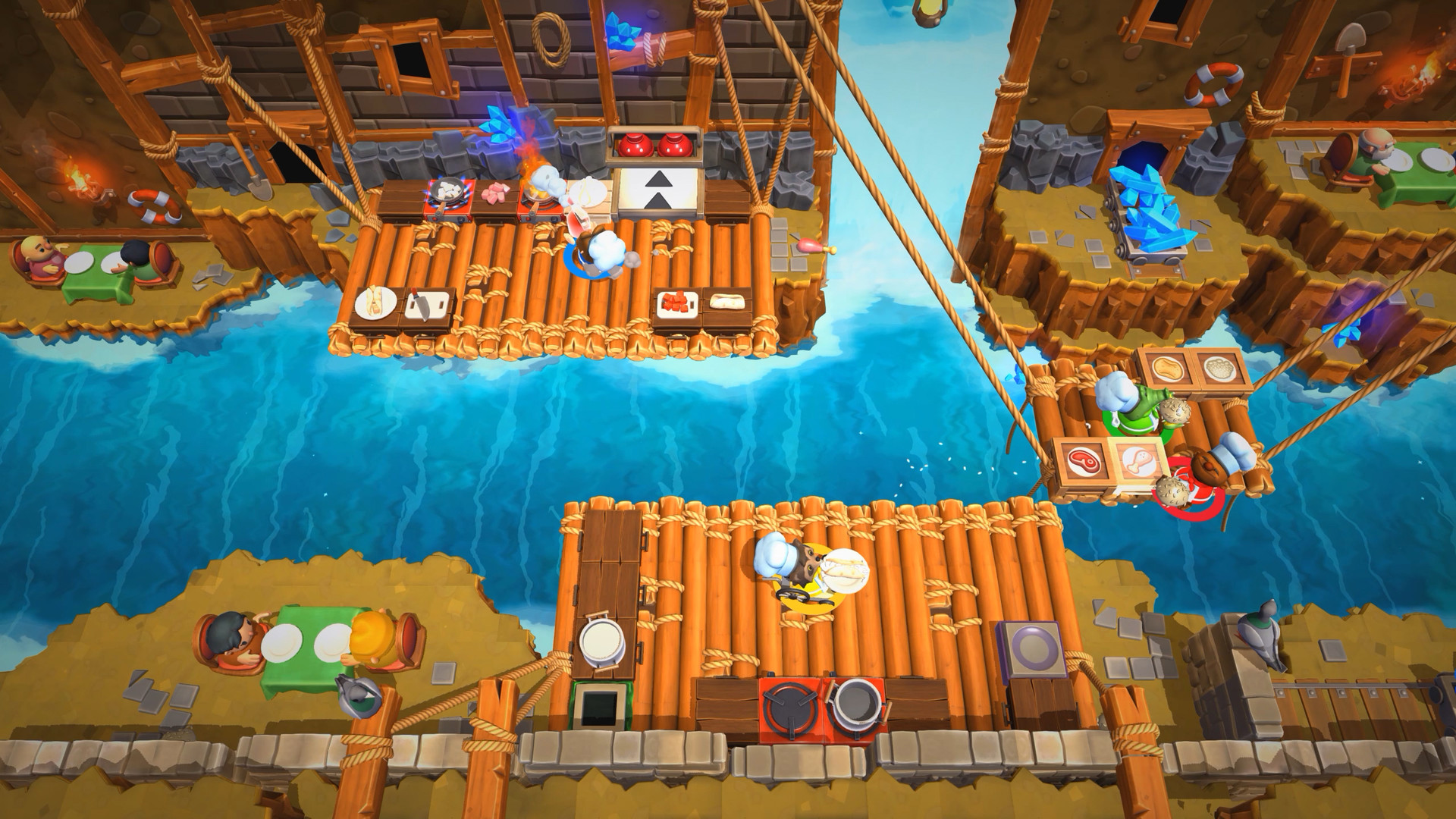 Скриншот: Overcooked! 2