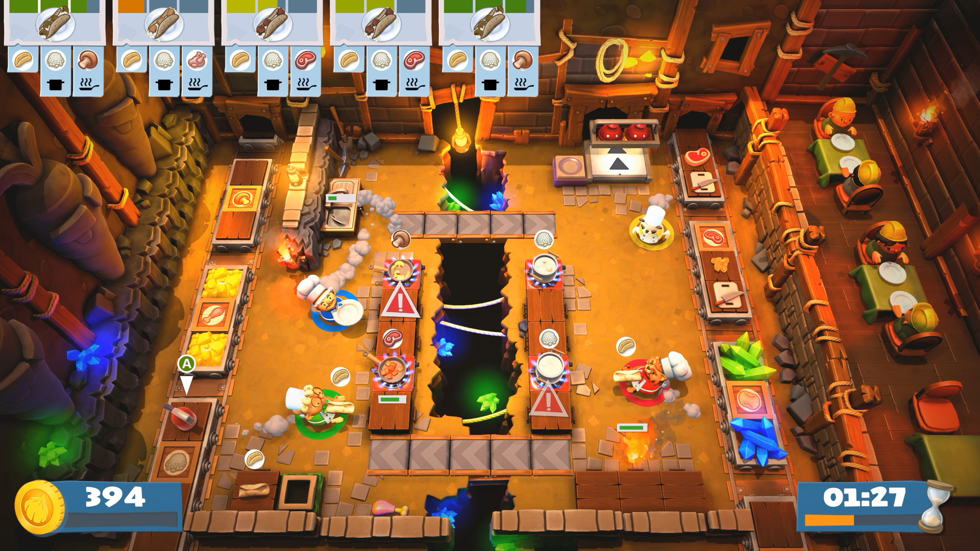 Скриншот: Overcooked! 2