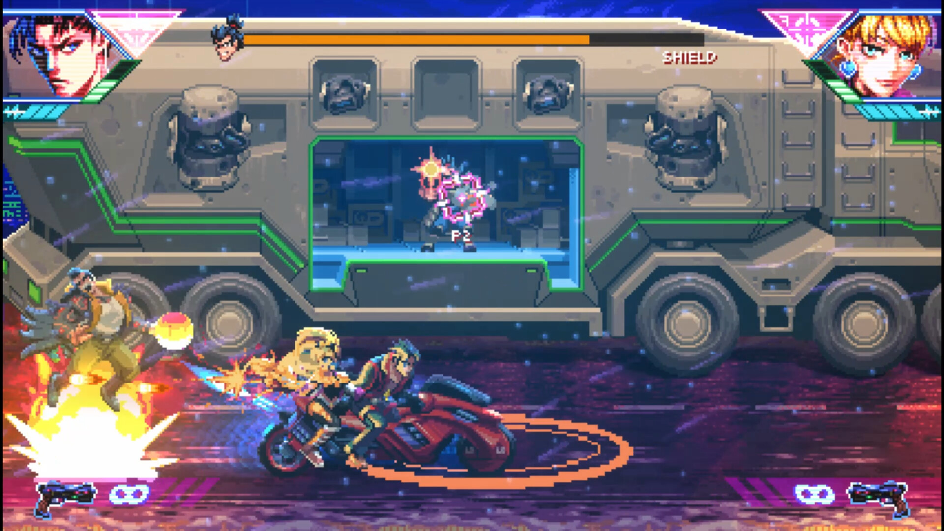 Скриншот: Neon Inferno