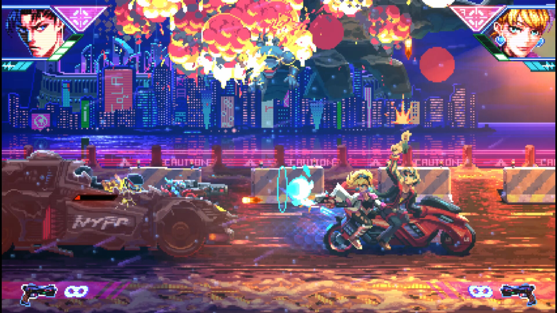 Скриншот: Neon Inferno