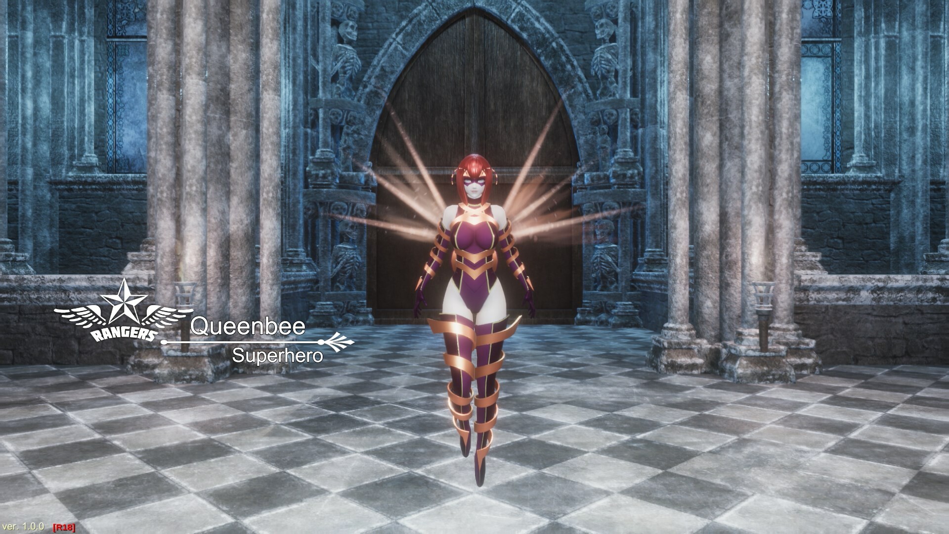 Скриншот: Widow in the Endless Labyrinth