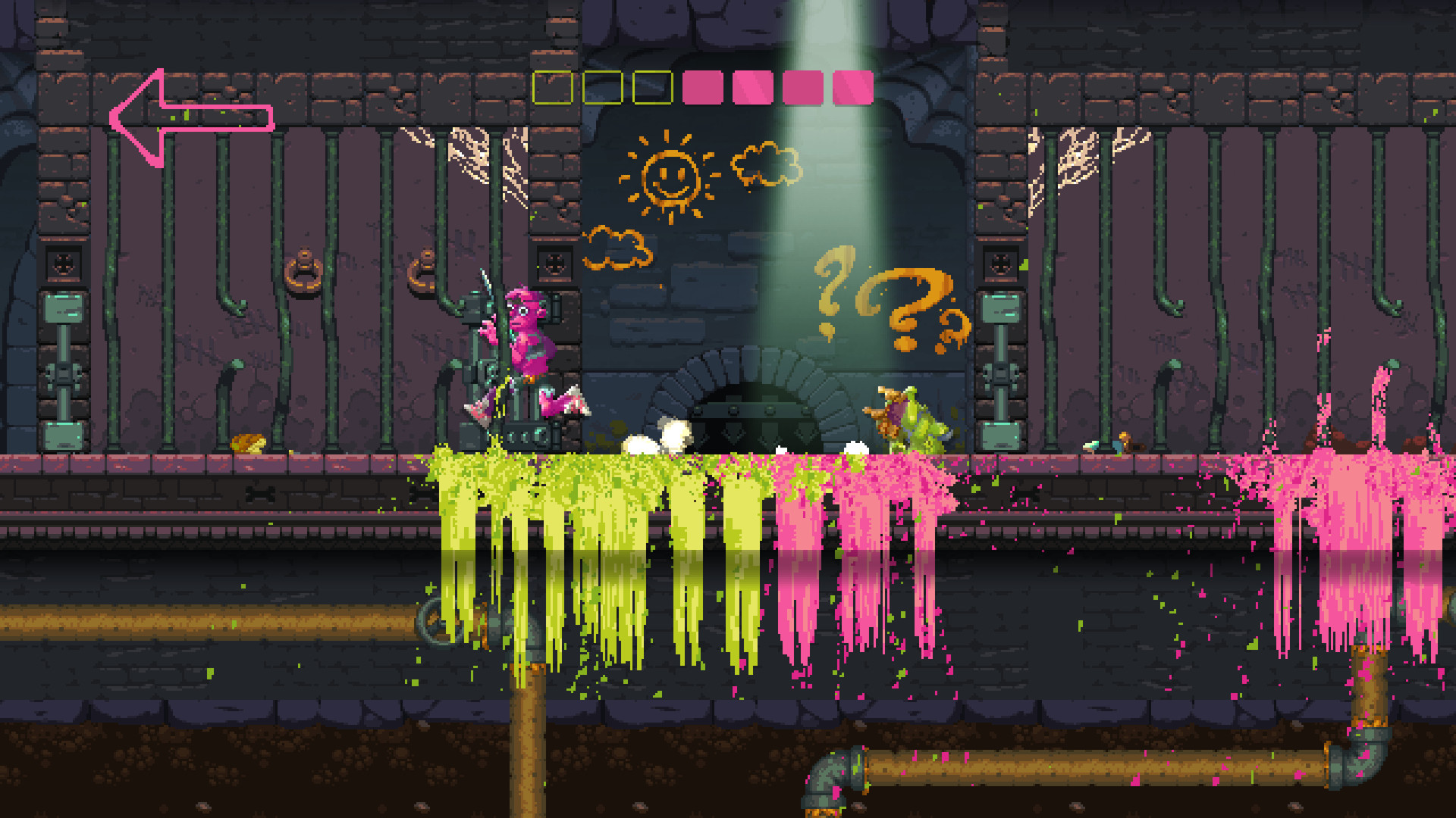 Скриншот: Nidhogg 2