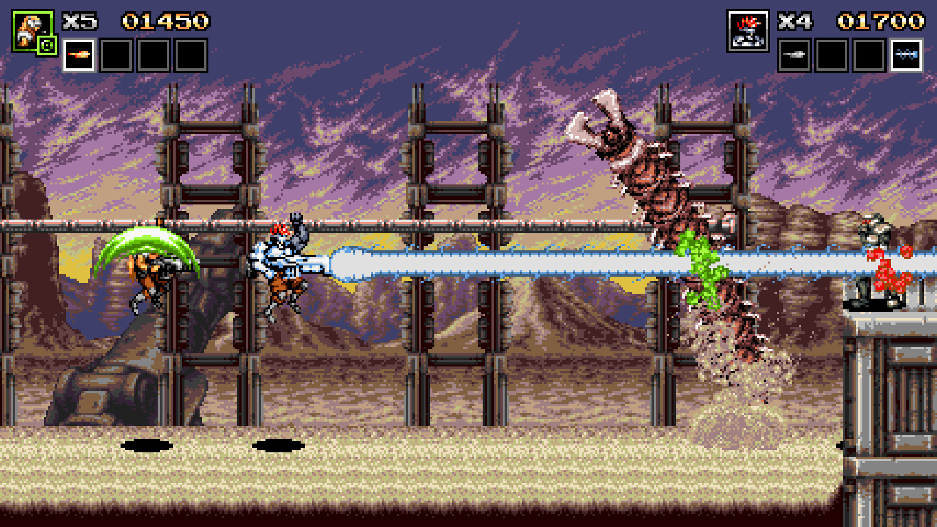 Скриншот: Blazing Chrome