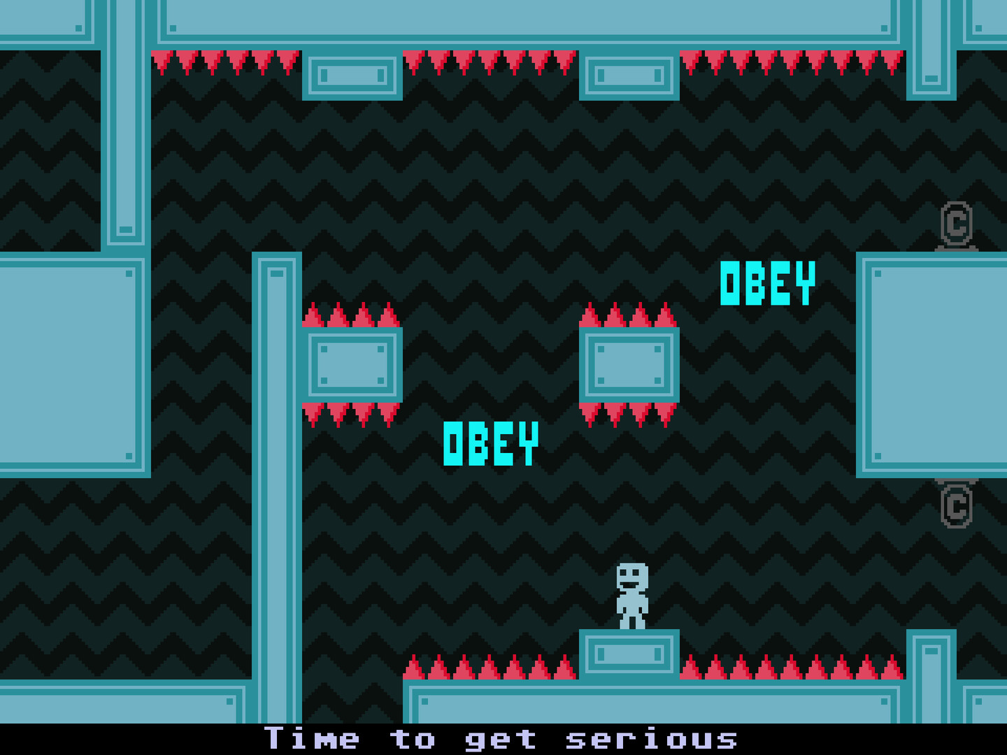 Скриншот: VVVVVV