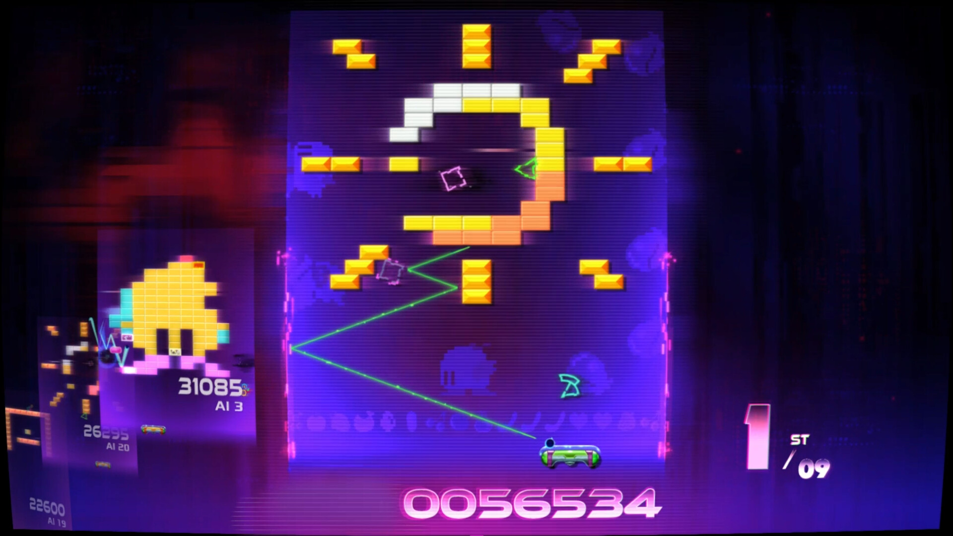 Скриншот: Arkanoid - Eternal Battle