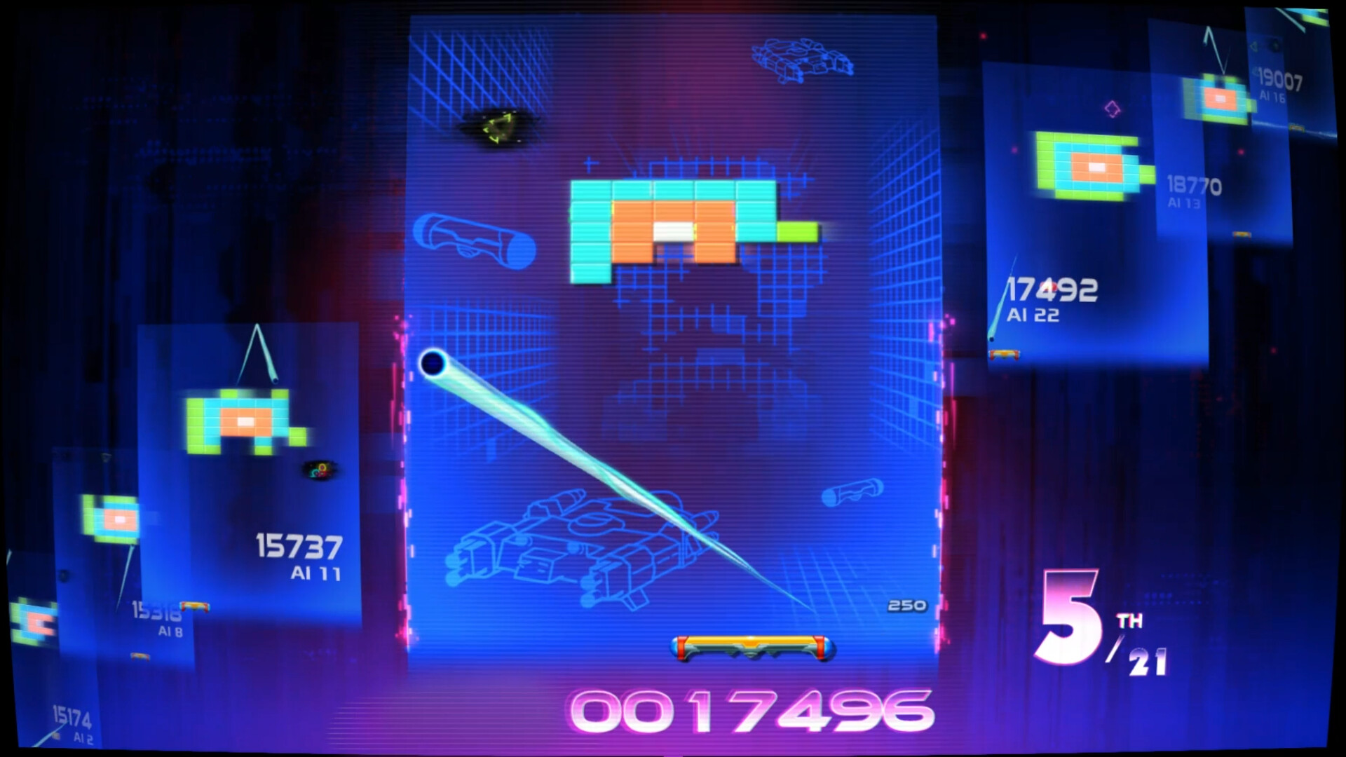 Скриншот: Arkanoid - Eternal Battle