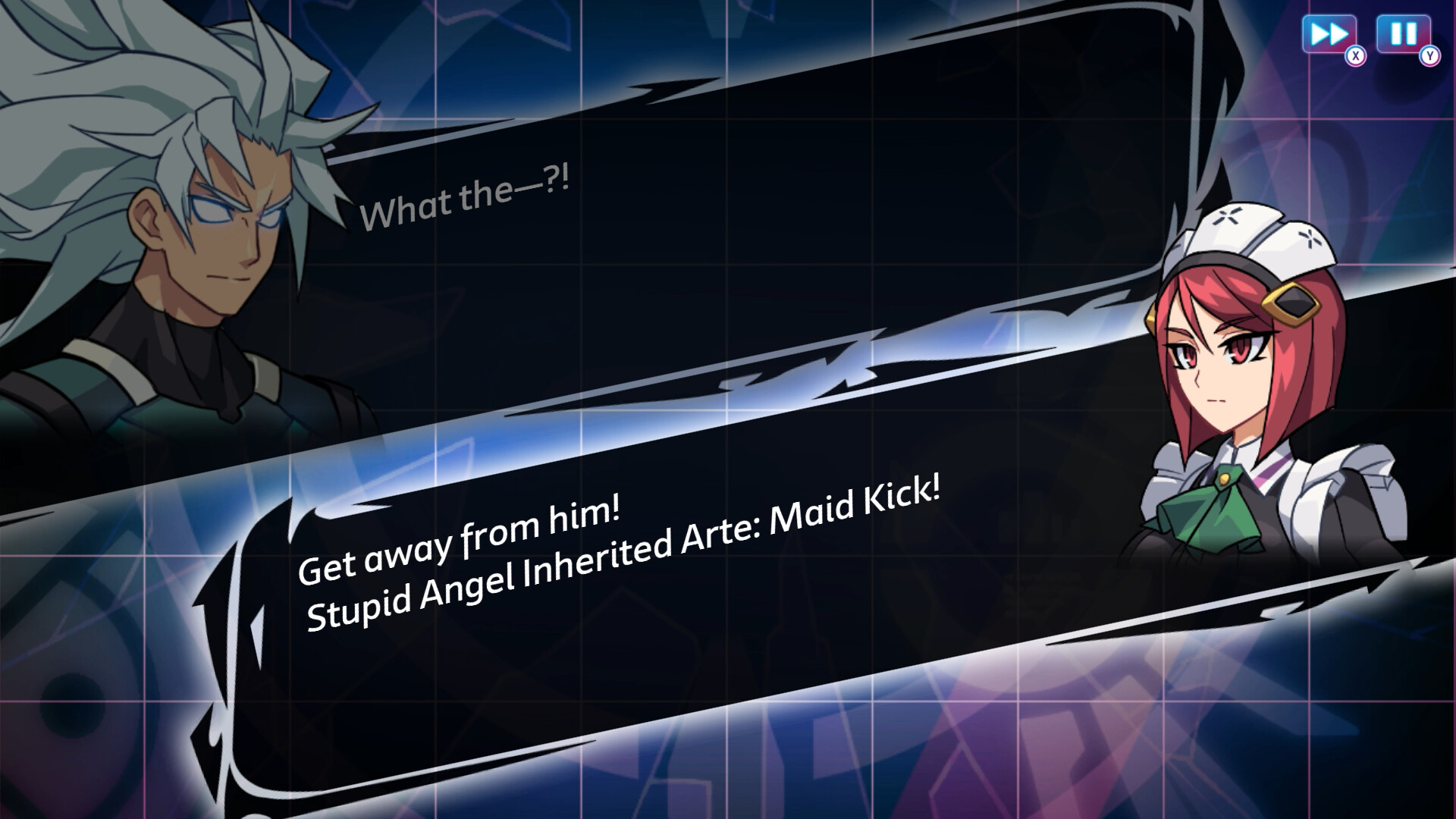 Скриншот: Azure Striker Gunvolt Trilogy Enhanced