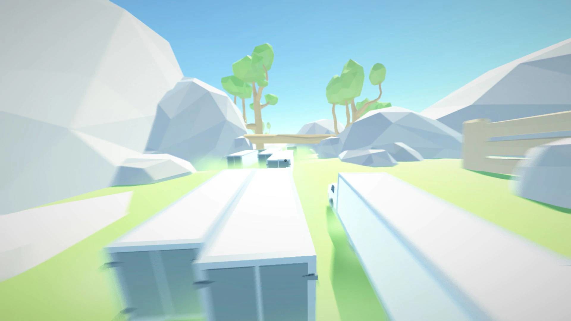 Скриншот: Clustertruck