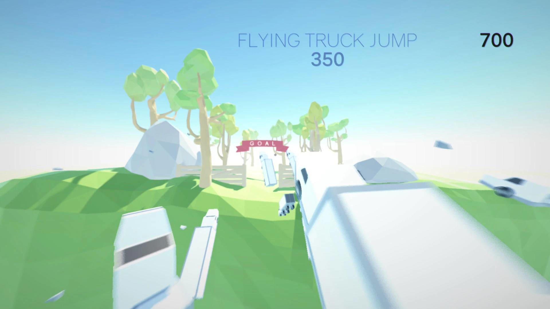 Скриншот: Clustertruck