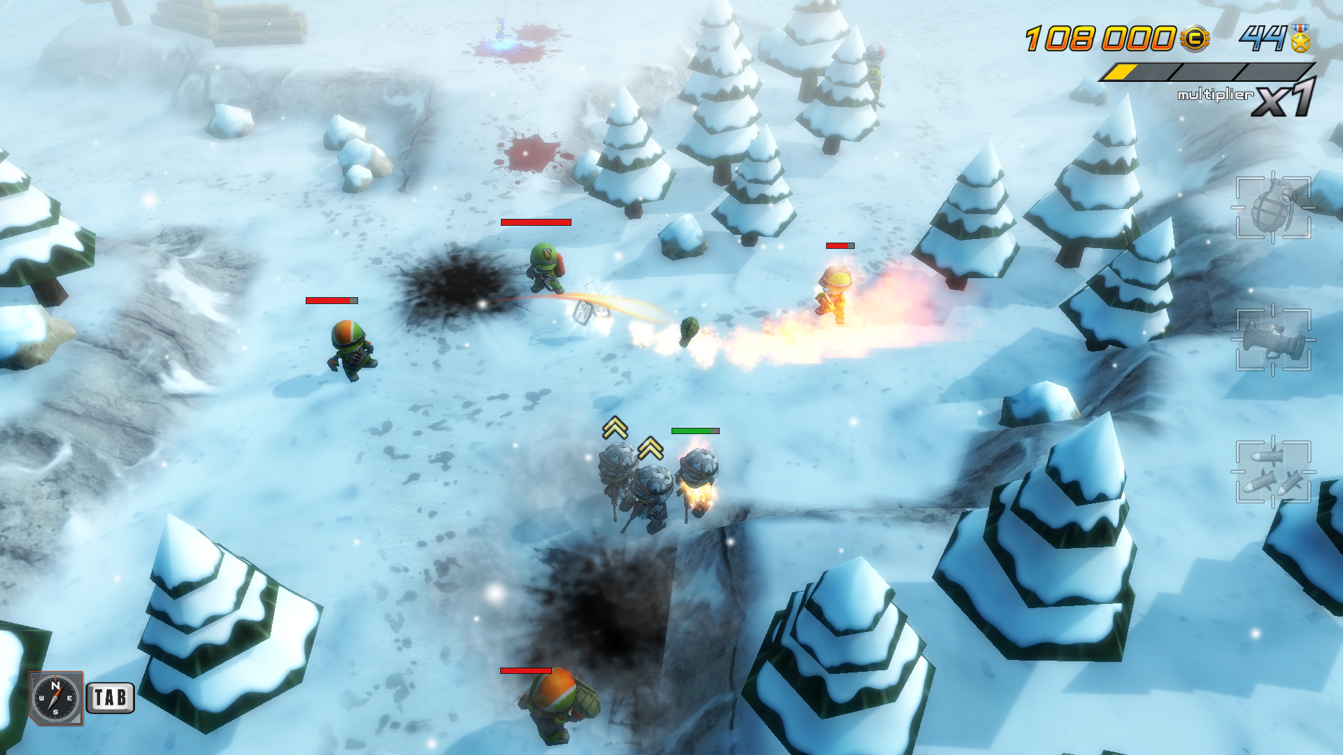 Скриншот: Tiny Troopers 2