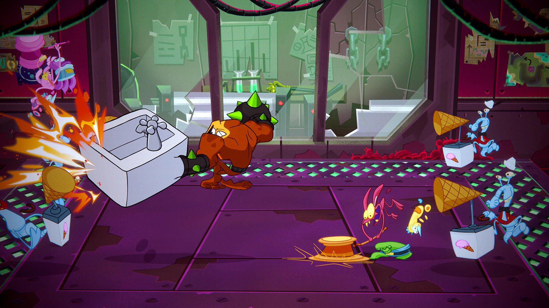 Скриншот: Battletoads