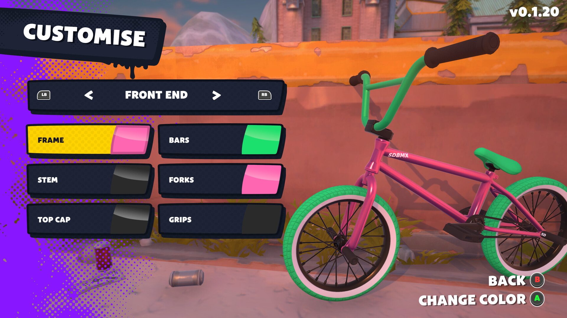 Скриншот: Streetdog BMX