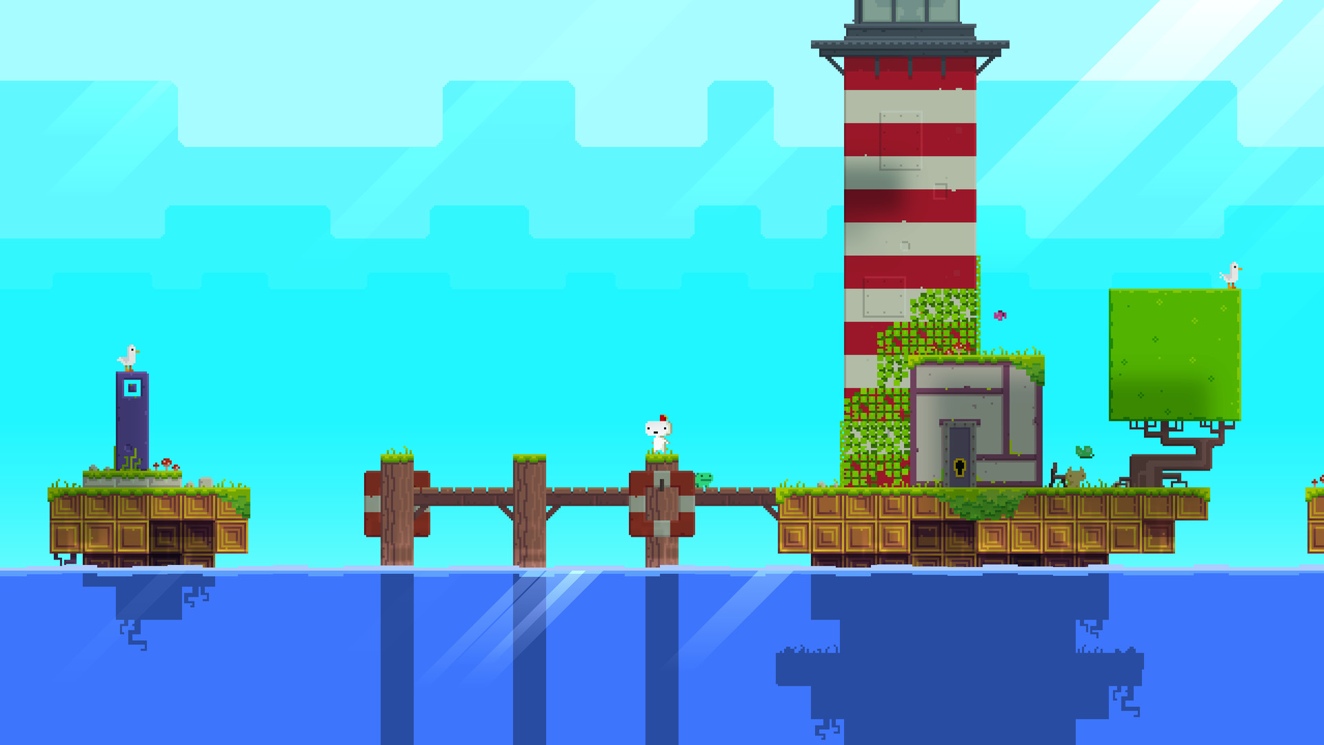 Скриншот: FEZ