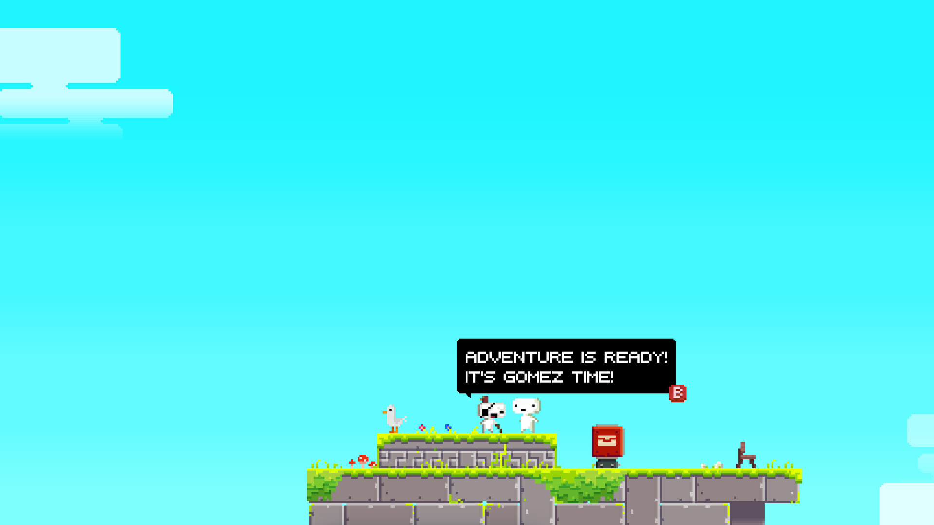Скриншот: FEZ