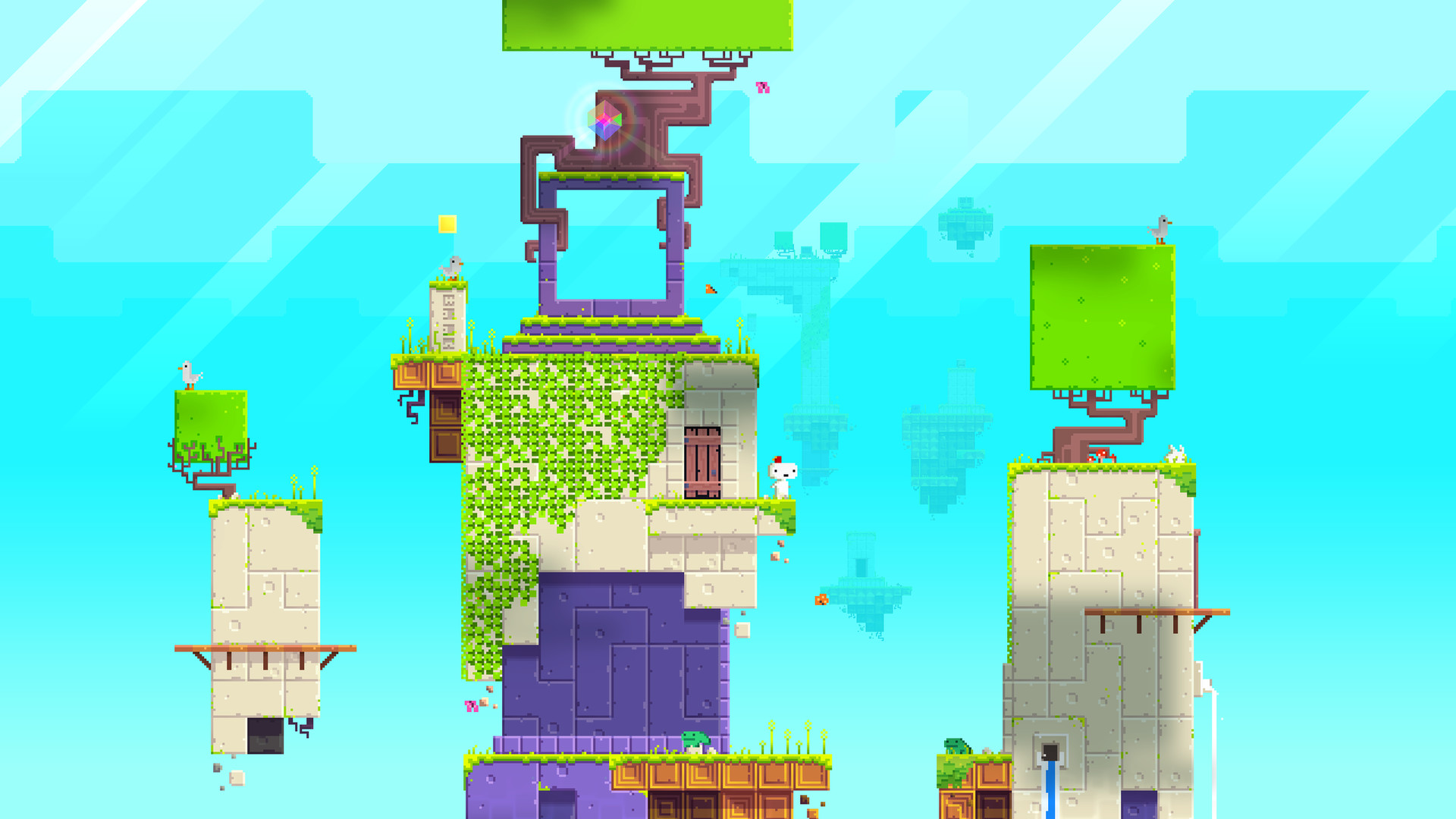 Скриншот: FEZ