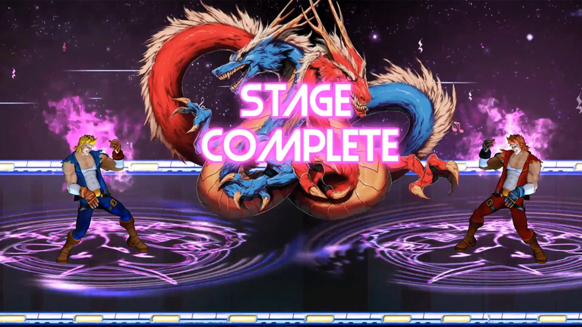 Скриншот: Double Dragon: Neon
