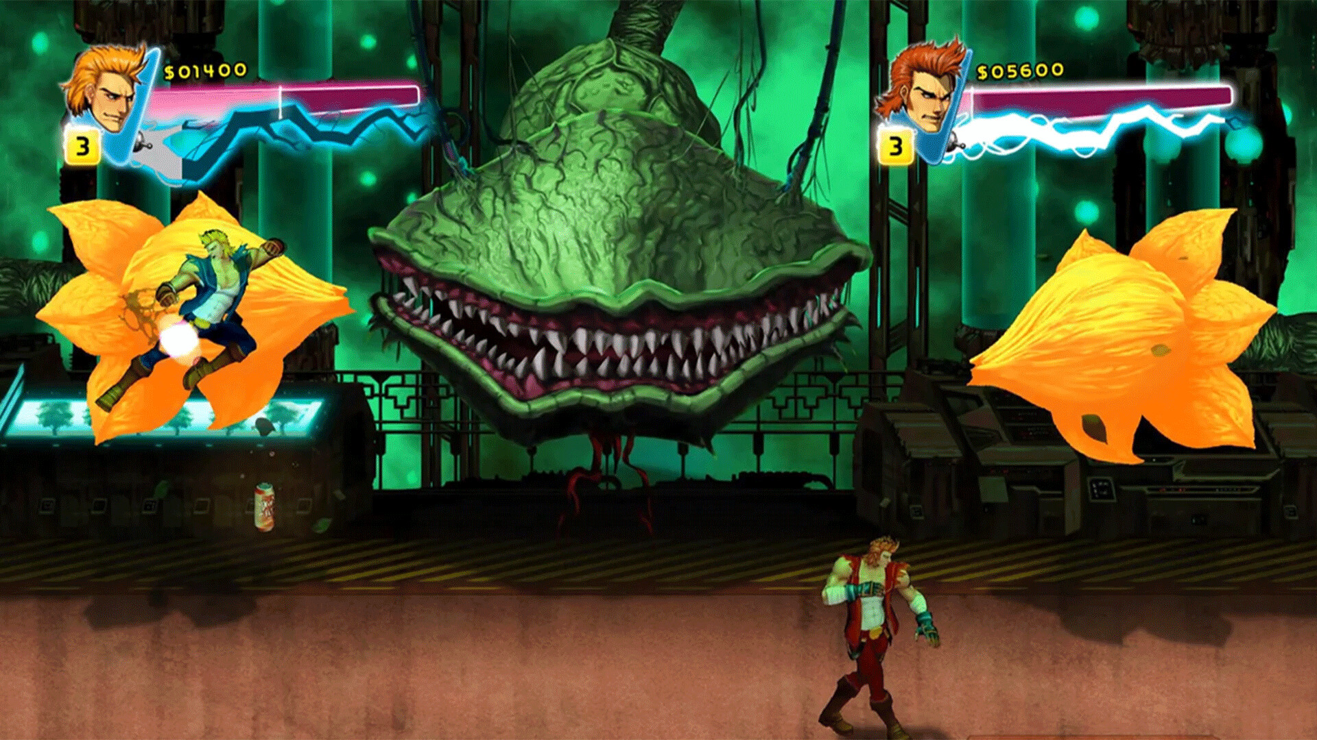 Скриншот: Double Dragon: Neon