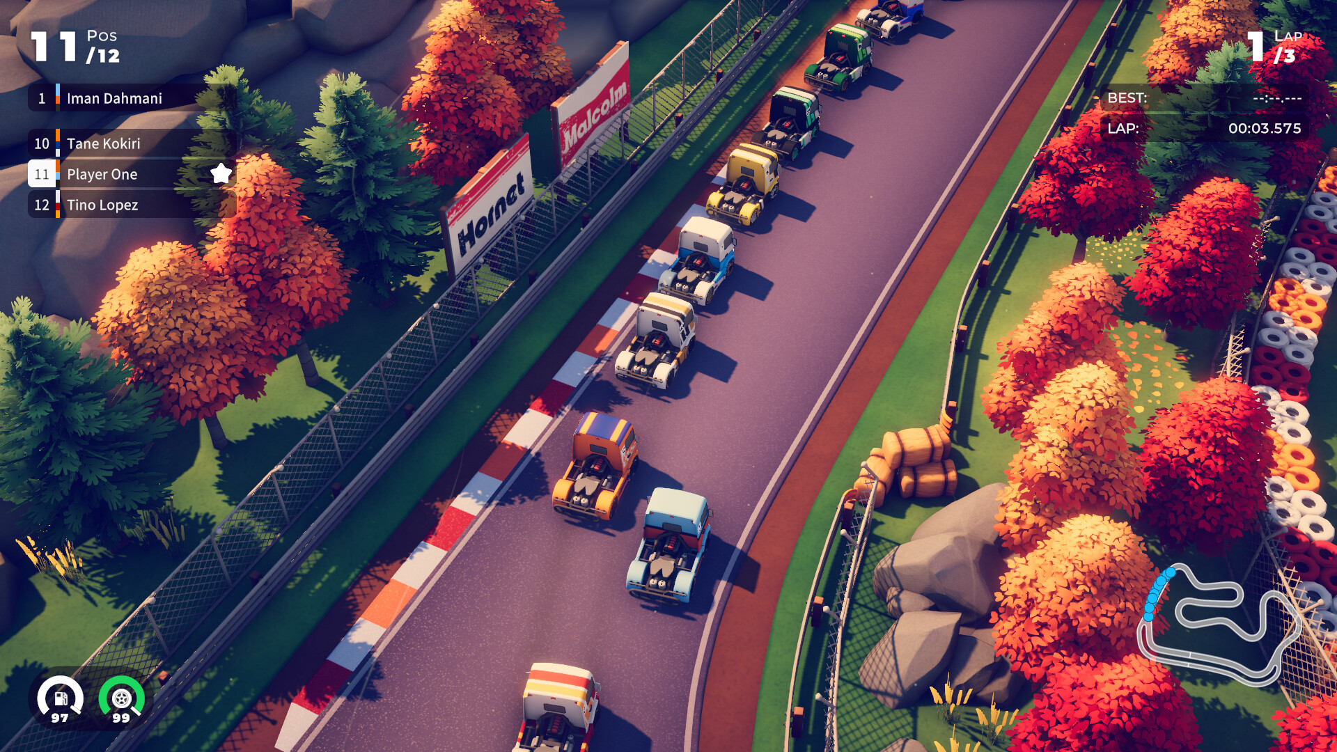 Скриншот: Circuit Superstars