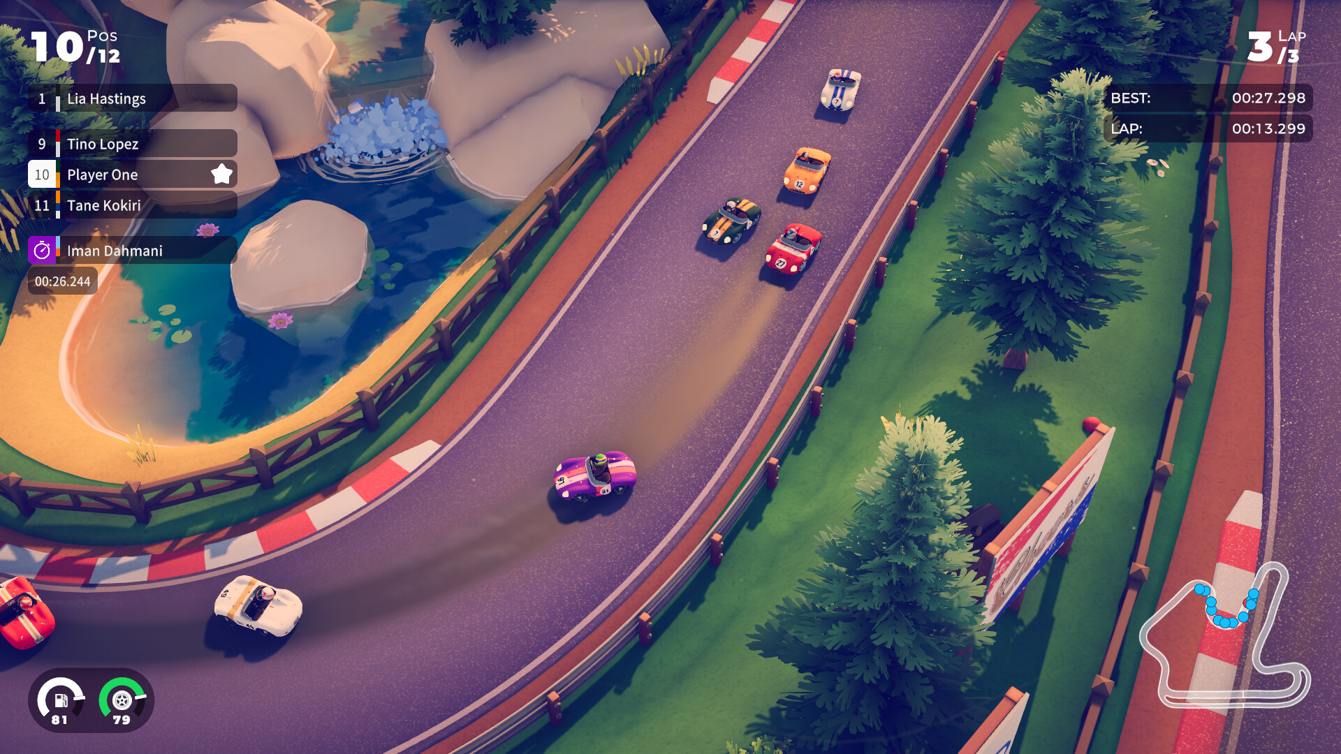 Скриншот: Circuit Superstars
