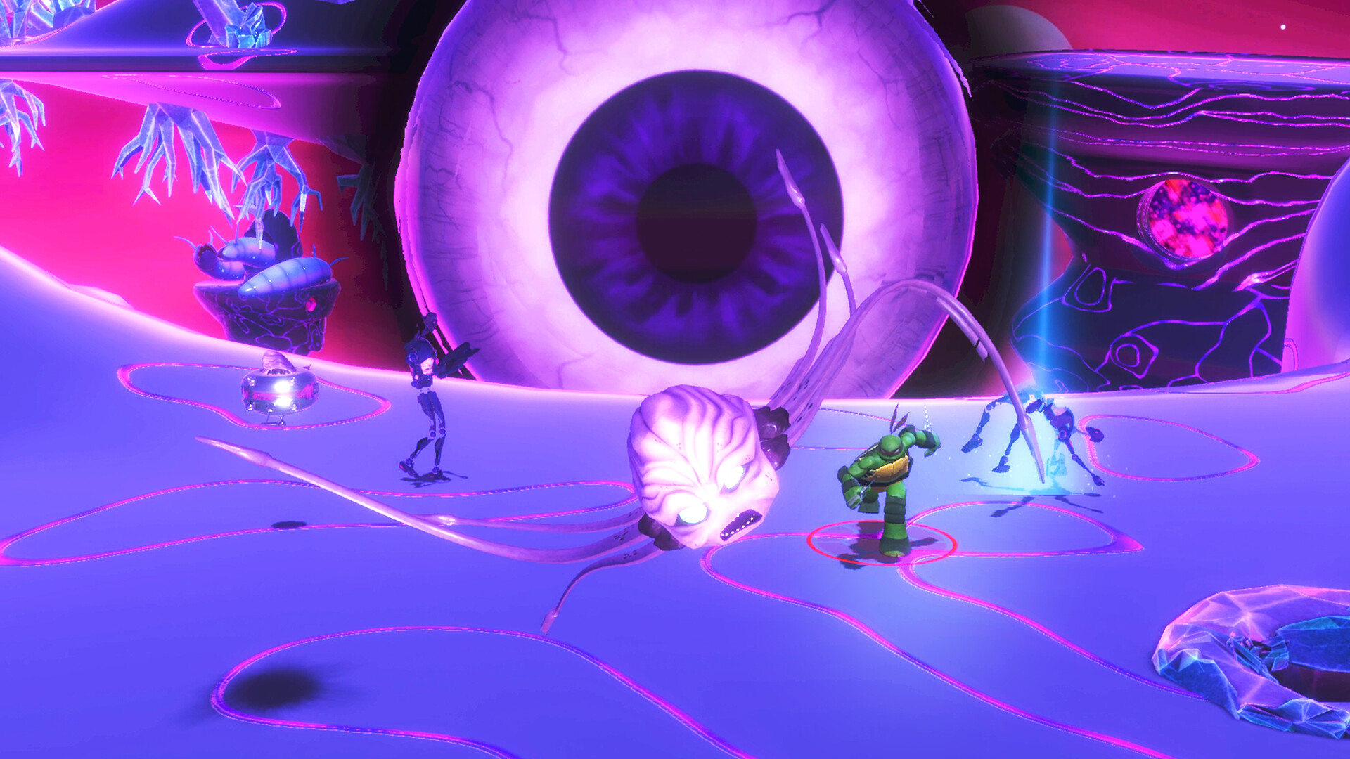 Скриншот: Teenage Mutant Ninja Turtles Arcade: Wrath of the Mutants