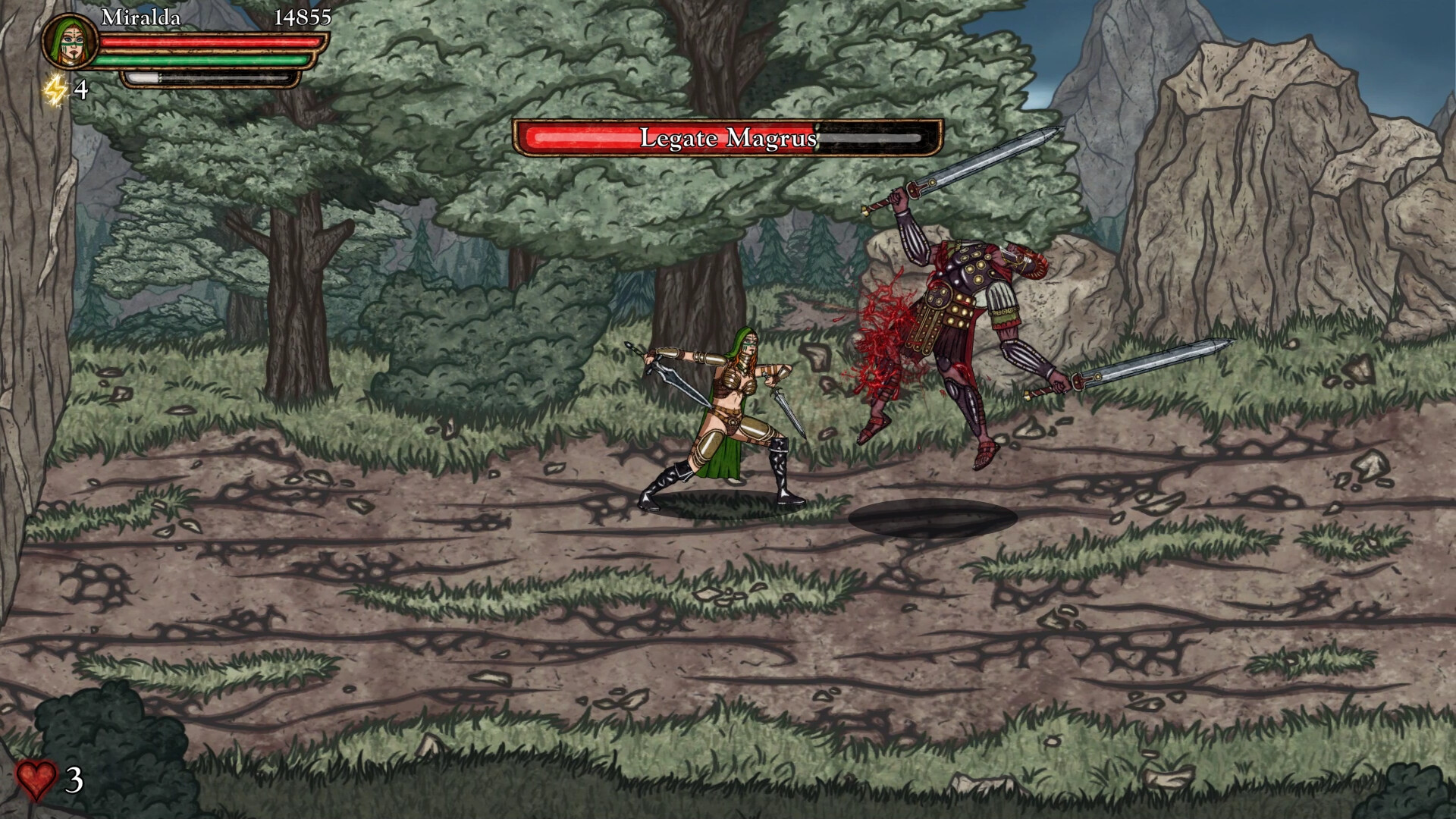 Скриншот: King's Blade