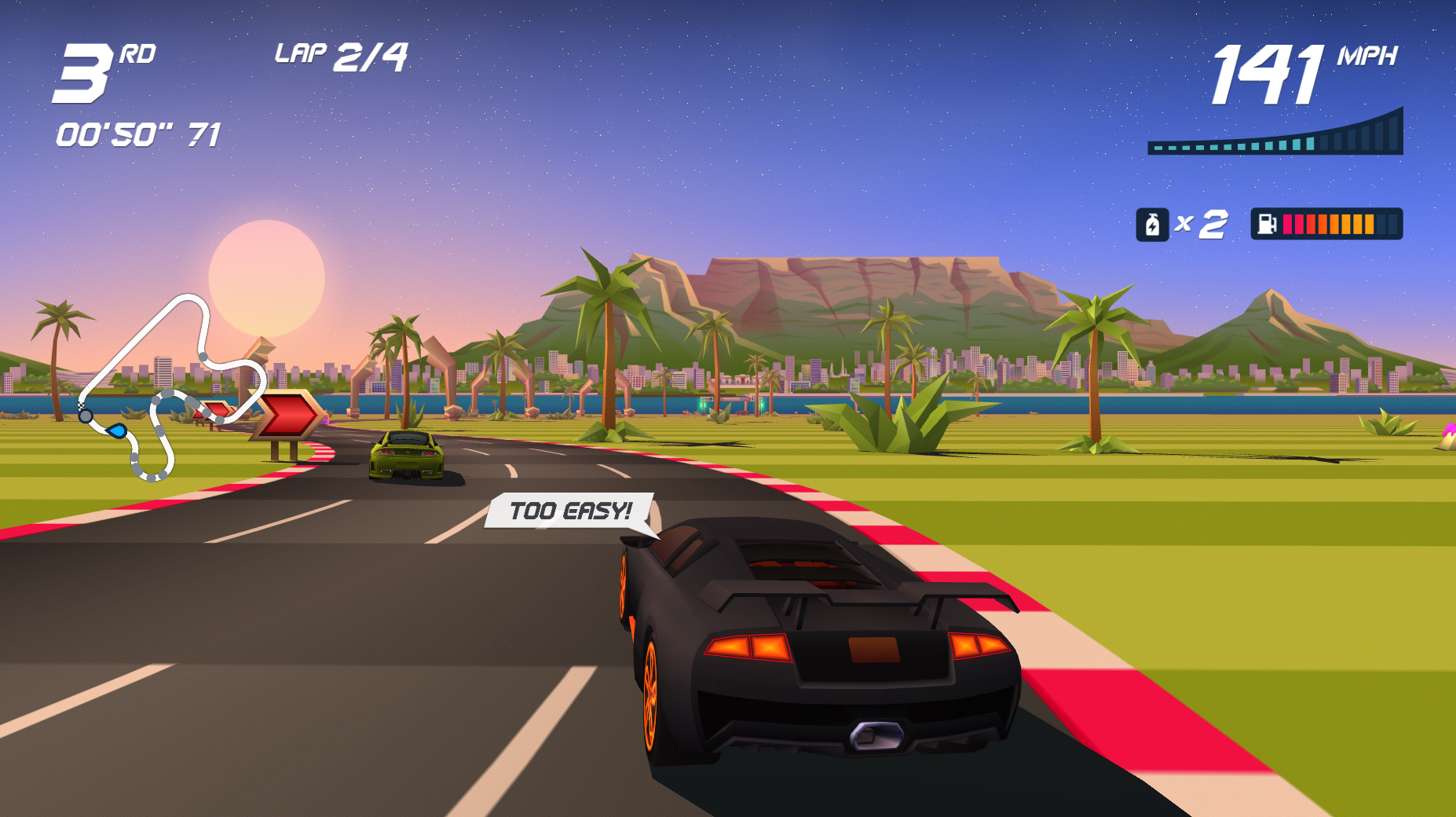 Скриншот: Horizon Chase Turbo