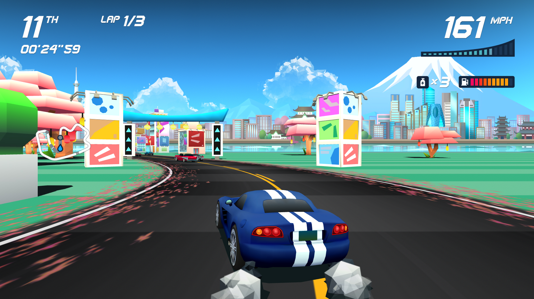 Скриншот: Horizon Chase Turbo