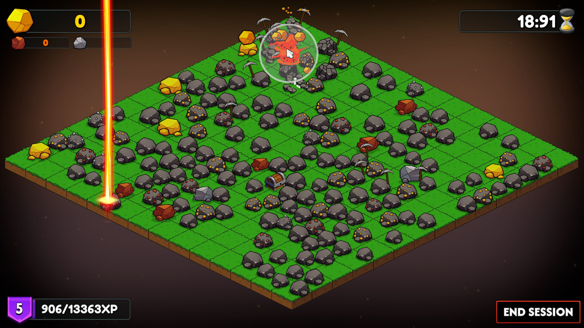 Скриншот: Keep on Mining!
