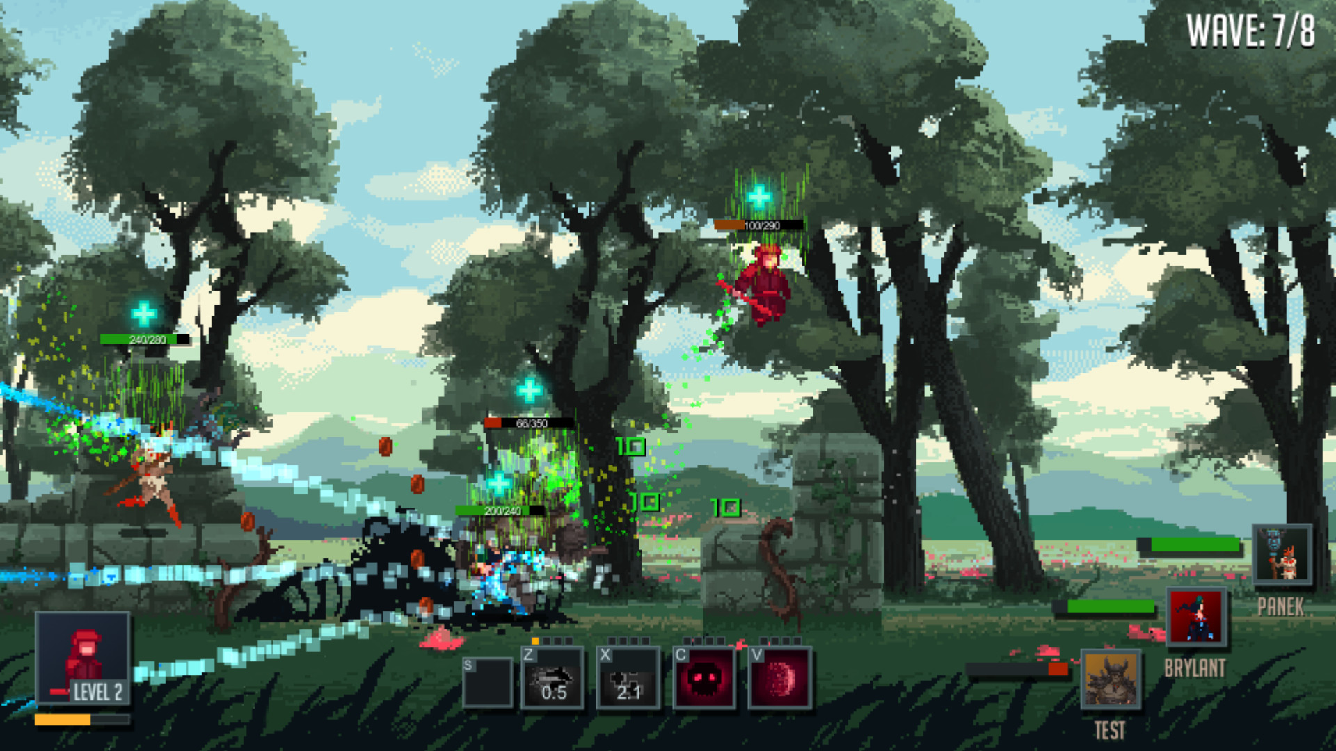 Скриншот: Warlocks vs Shadows