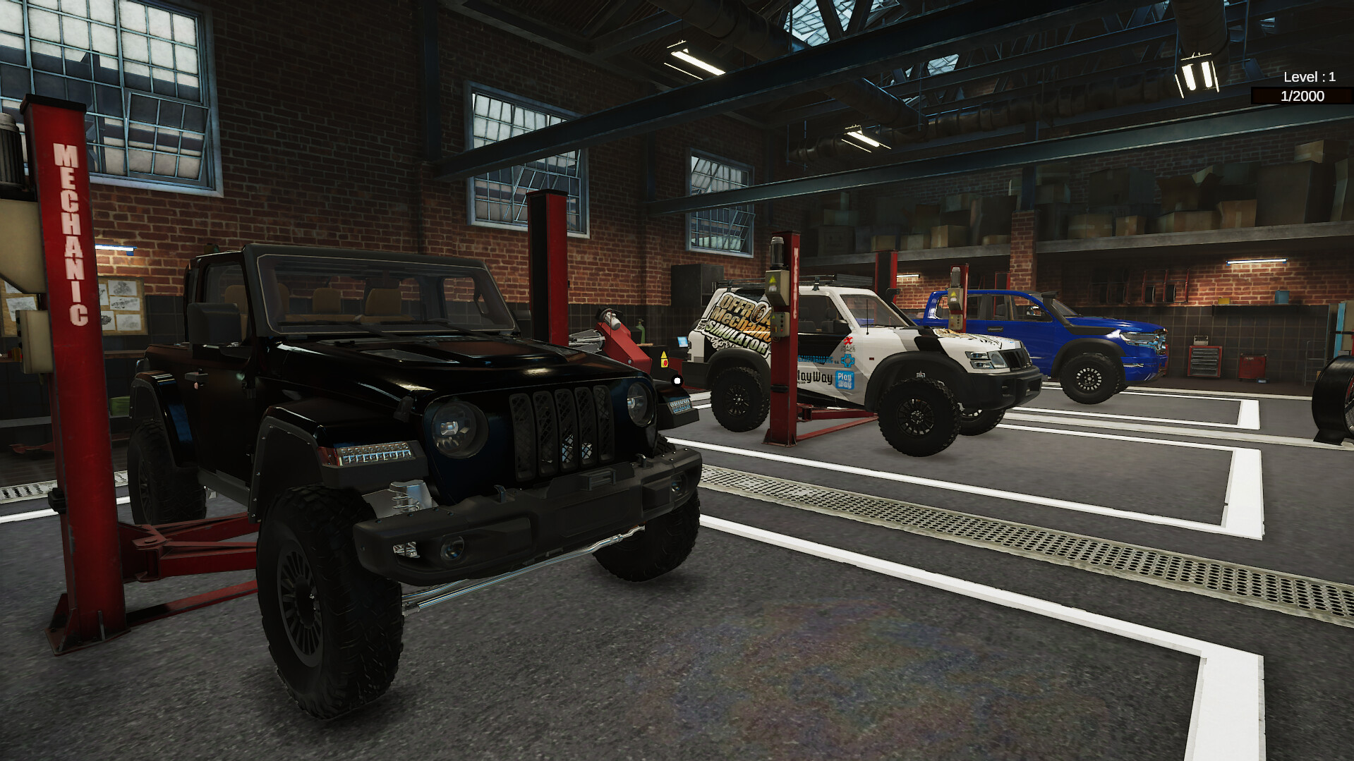 Скриншот: Offroad Mechanic Simulator