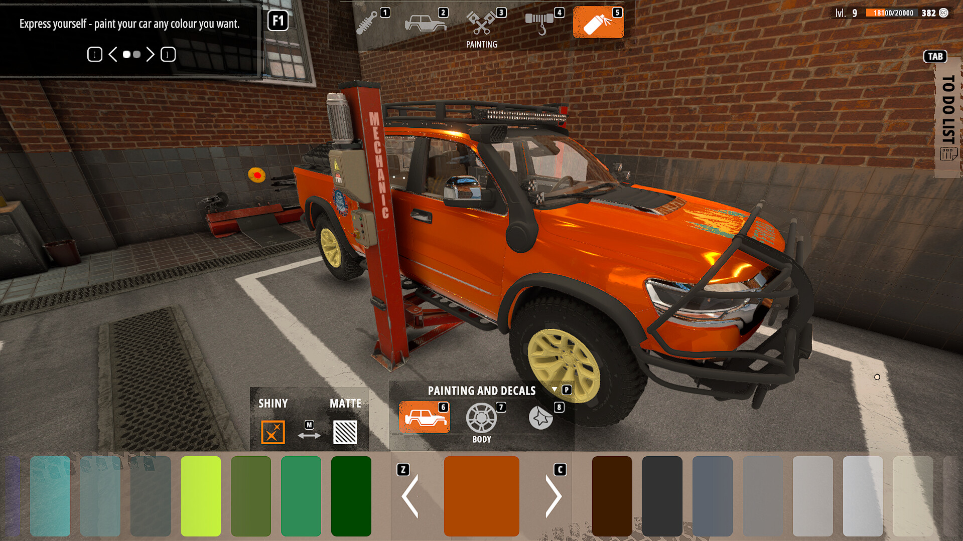 Скриншот: Offroad Mechanic Simulator