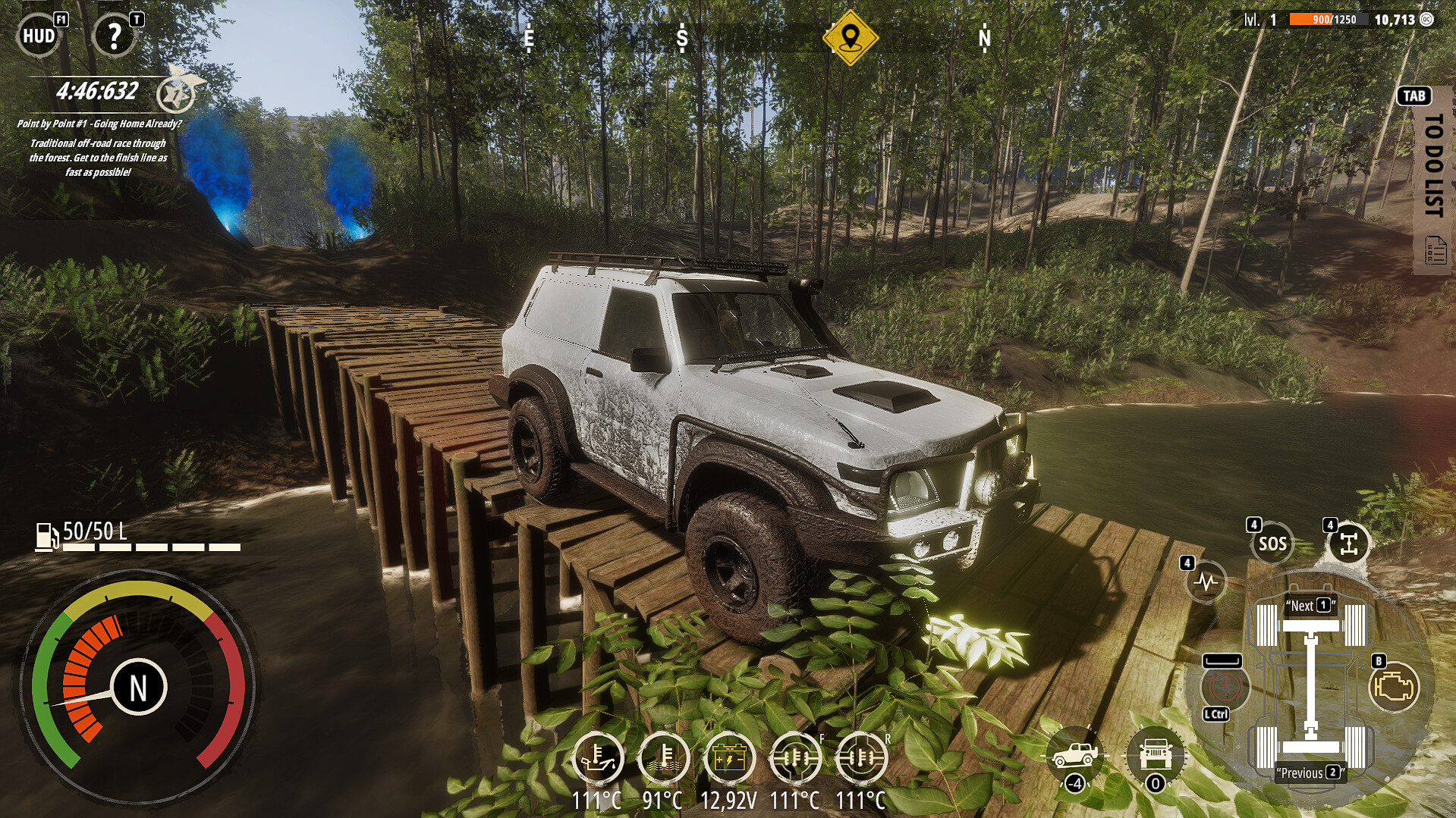 Скриншот: Offroad Mechanic Simulator