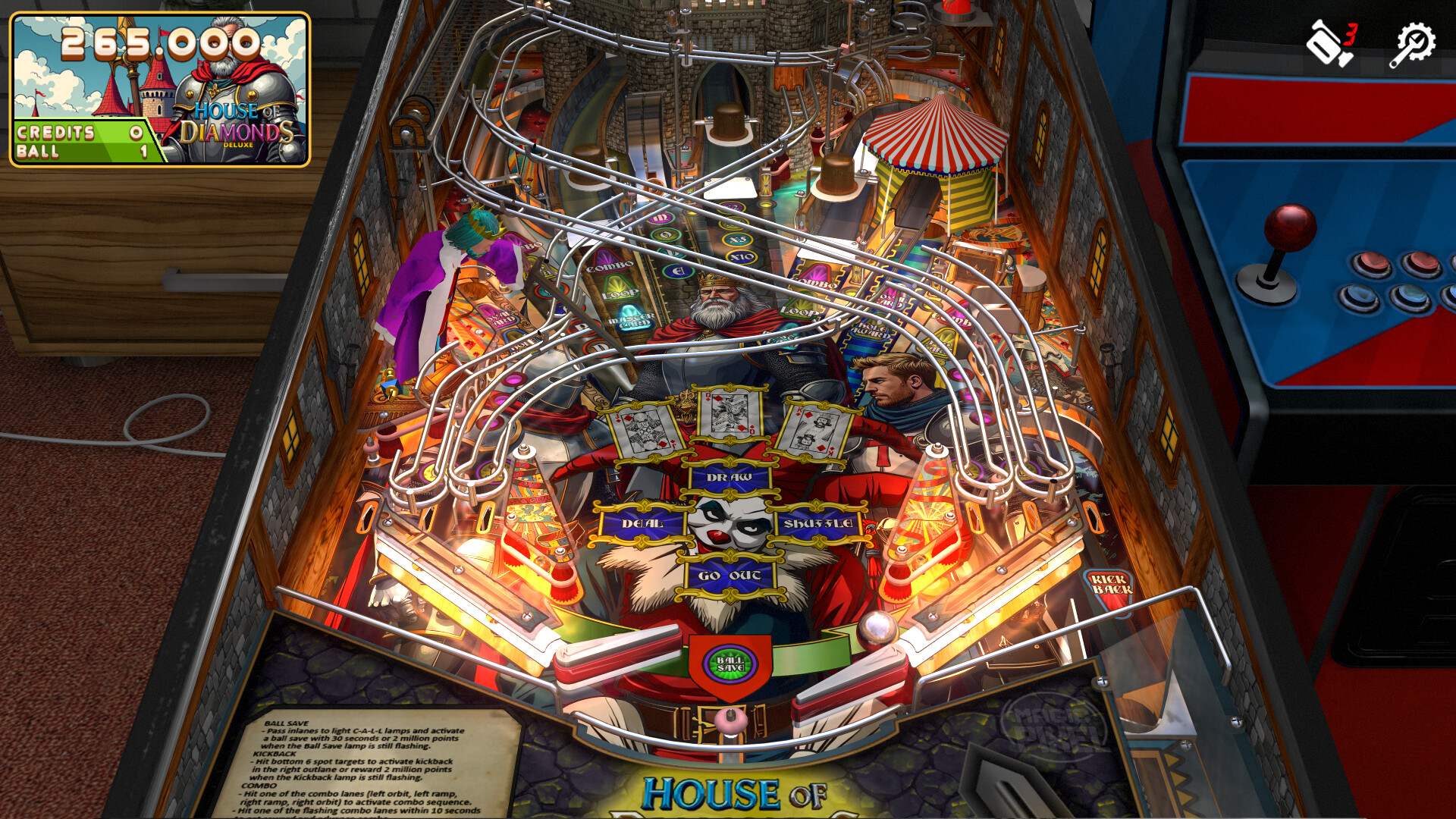 Скриншот: Zaccaria Pinball