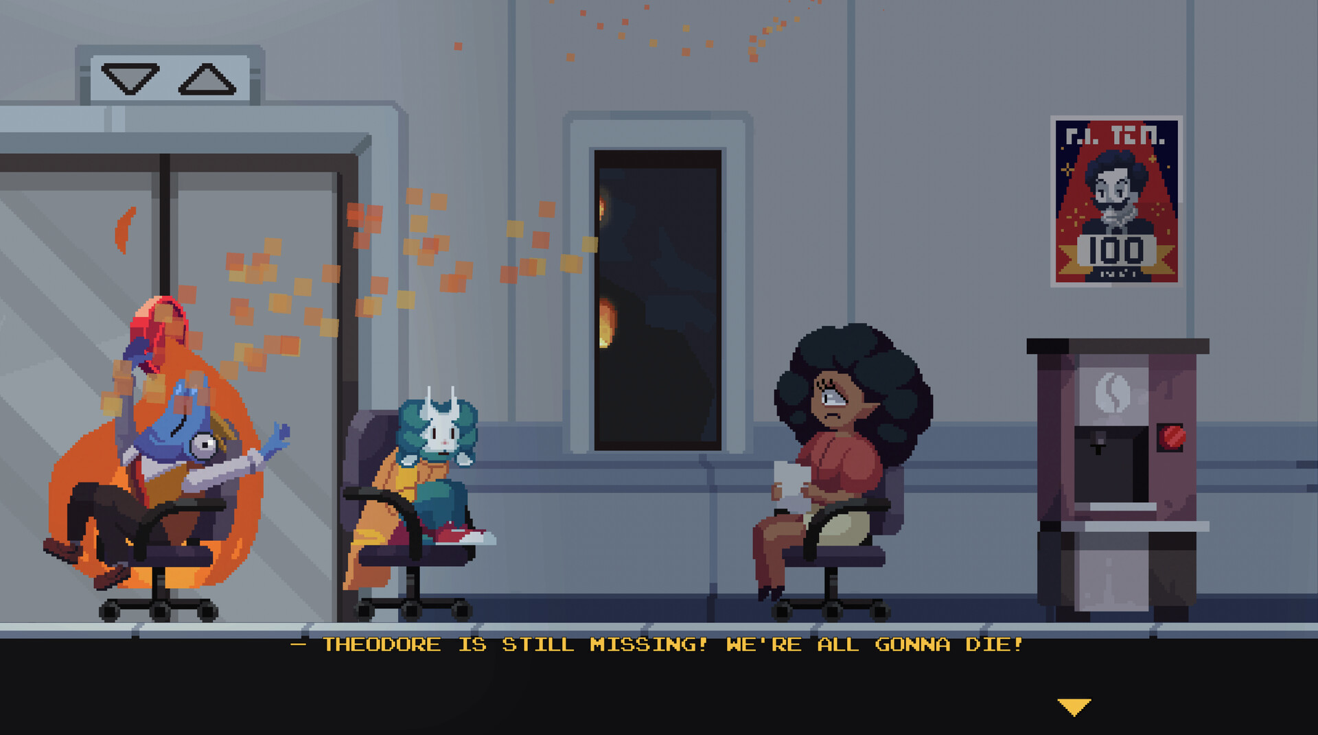 Скриншот: PEPPERED: an existential platformer
